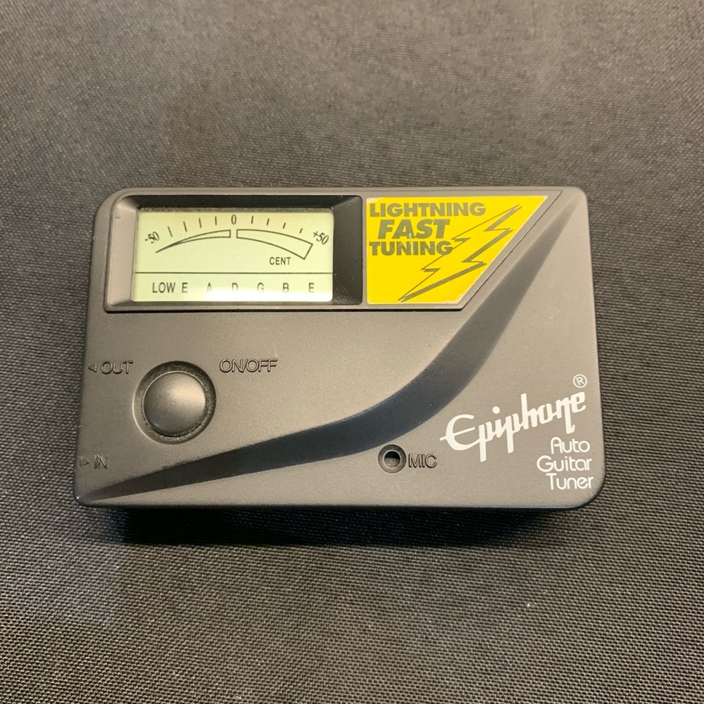 Epiphone auto guitar tuner
